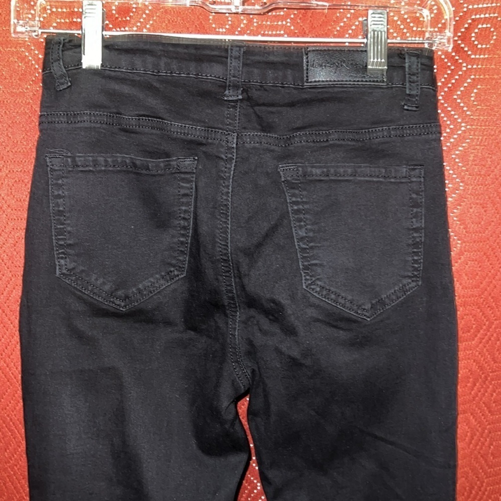 Monkey Ride Black Skinny Jeans 1/25 - Picture 5 of 8
